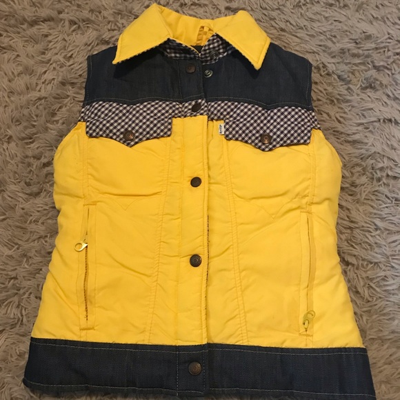 Vintage Ski Levi’s puffer vest retro 7/8 - Picture 7 of 7